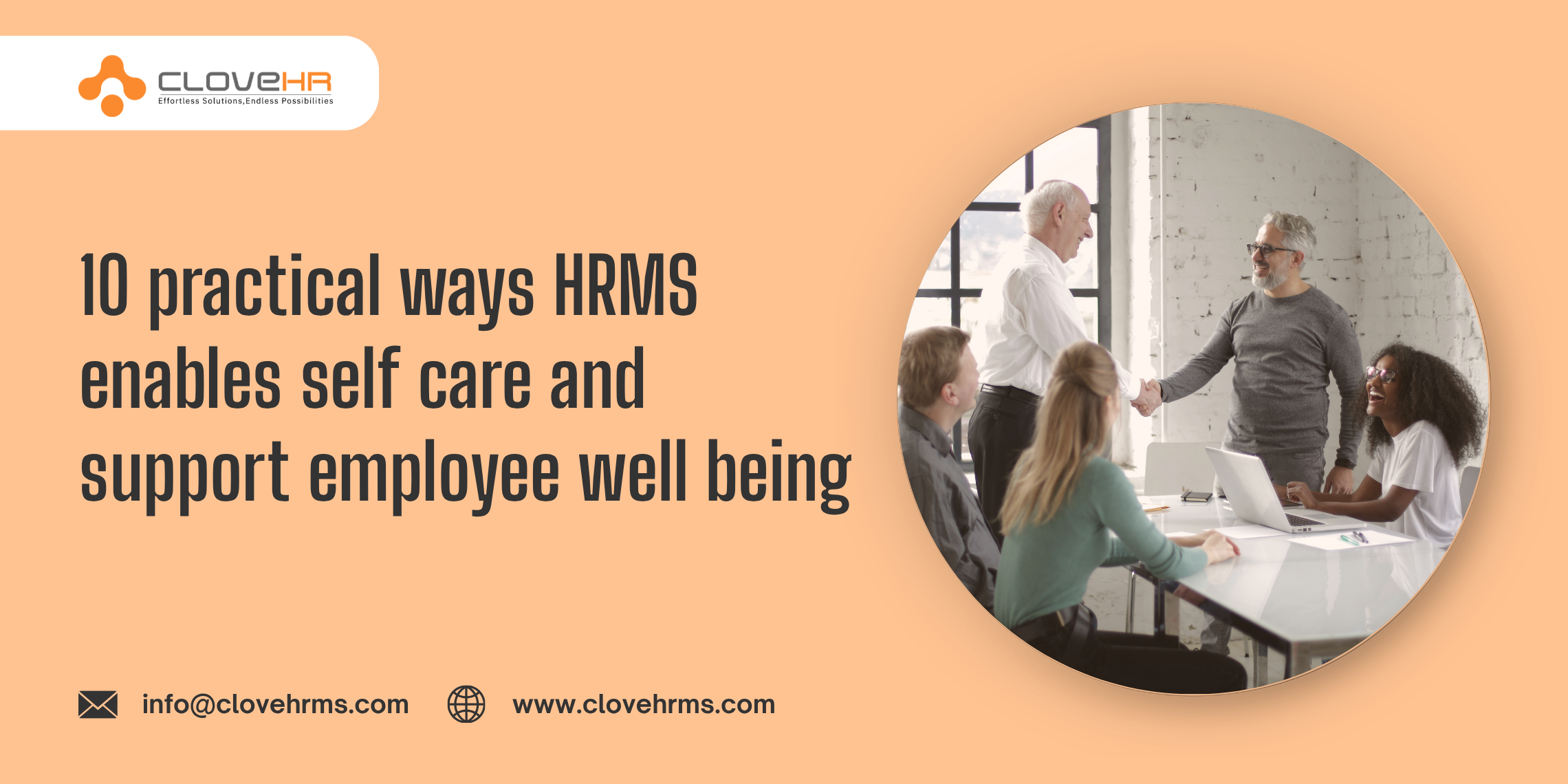 HRMS Support Employee Well Being